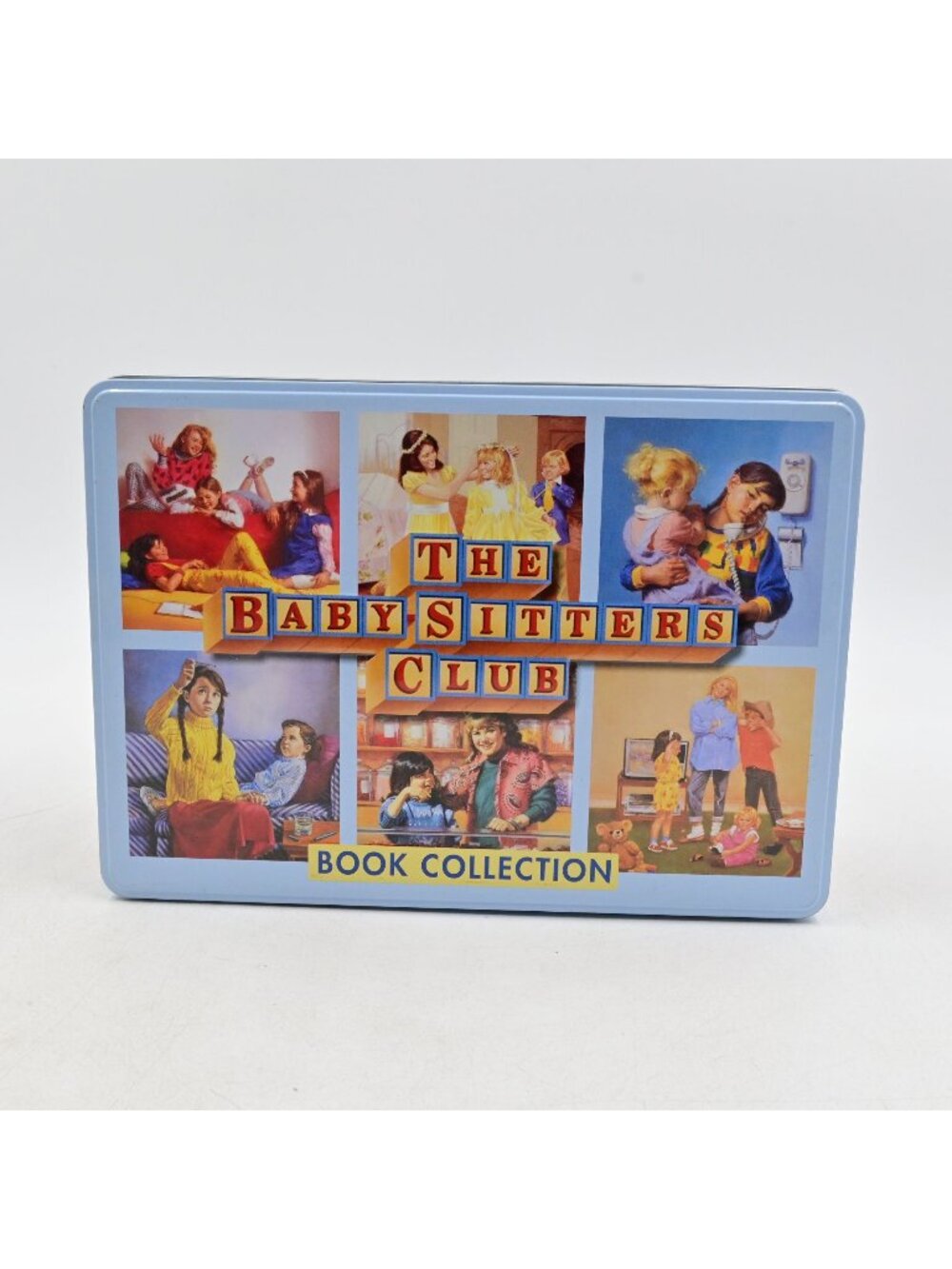 Scholastic Baby-Sitters Club Retro Set Books 1-6 Collectible Tin Case Martin